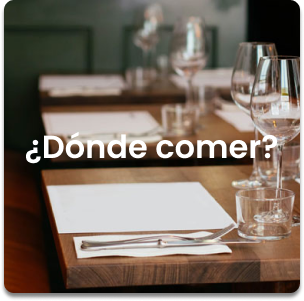 Dónde comer